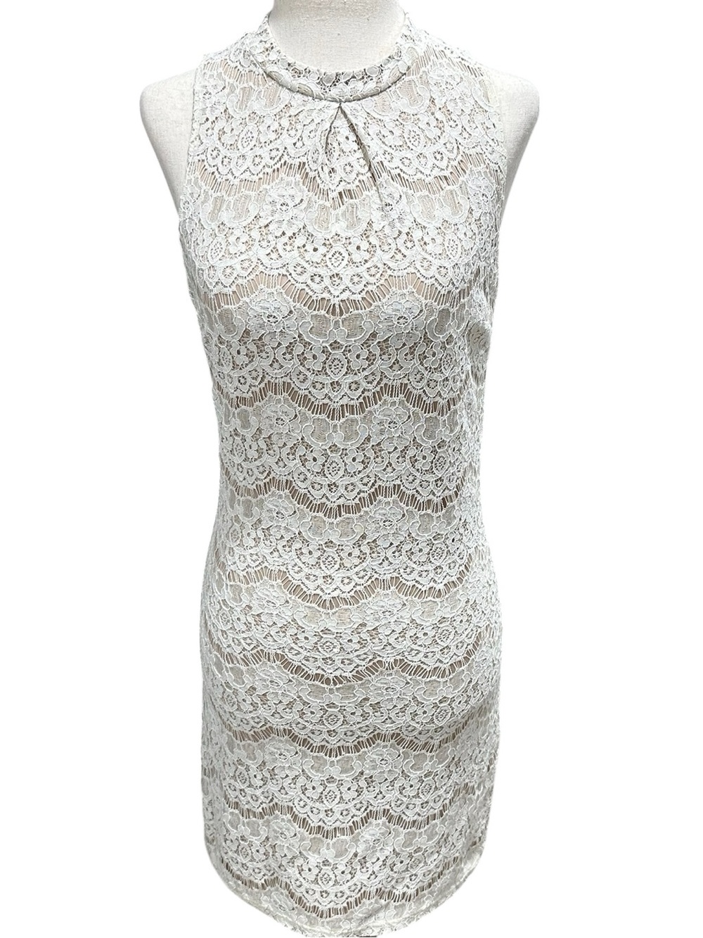 Love Fire Lace Mini Dress